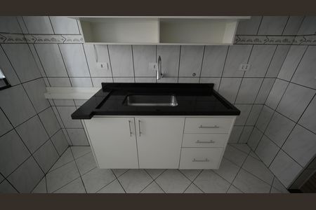 Cozinha de apartamento à venda com 3 quartos, 69m² em Jardim do Estádio, Santo André