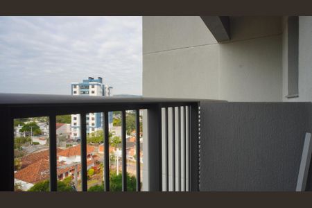 Varanda da Sala de kitnet/studio para alugar com 1 quarto, 36m² em Jardim do Salso, Porto Alegre