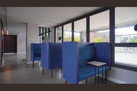 Área comum de kitnet/studio para alugar com 1 quarto, 36m² em Jardim do Salso, Porto Alegre