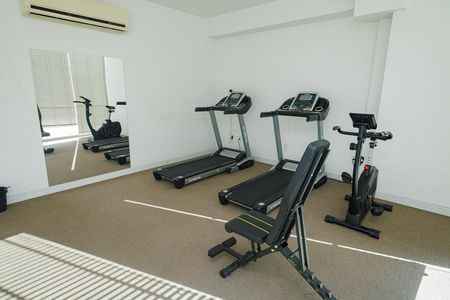 Área comum - Academia de apartamento para alugar com 1 quarto, 35m² em Campo Grande, Rio de Janeiro