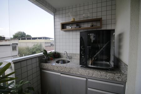 Varanda de apartamento à venda com 2 quartos, 67m² em Pechincha, Rio de Janeiro
