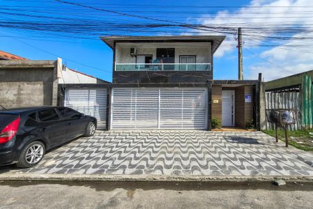 Fachada de casa de condomínio para alugar com 2 quartos, 80m² em Balneario Japurá, Praia Grande