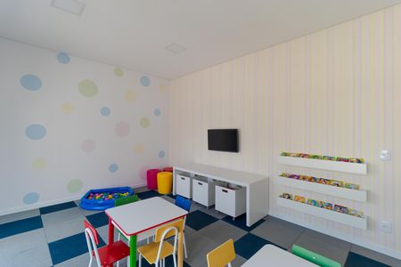 Área comum - Brinqeudoteca de apartamento para alugar com 2 quartos, 49m² em Jardim Samambaia, Campinas
