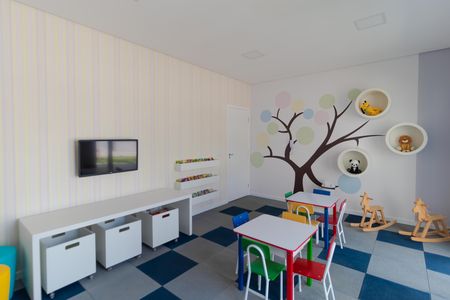 Apartamento para alugar com 49m², 2 quartos e 1 vaga Apartamento para alugar com 49m², 2 quartos e 1 vagaÁrea comum - Brinqeudoteca