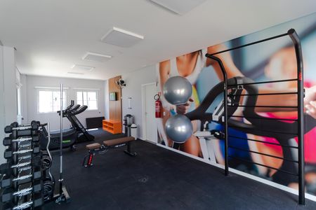Apartamento para alugar com 49m², 2 quartos e 1 vaga Apartamento para alugar com 49m², 2 quartos e 1 vagaÁrea comum - Academia