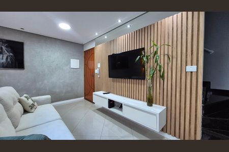 Sala de apartamento para alugar com 2 quartos, 110m² em Parque Novo Oratório, Santo André