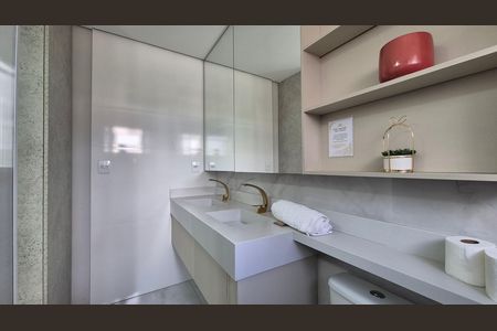 Apartamento para alugar com 110m², 2 quartos e 1 vaga Apartamento para alugar com 110m², 2 quartos e 1 vagaBanheiro da suíte