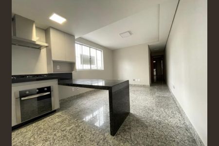 Sala  de apartamento à venda com 2 quartos, 60m² em Serra, Belo Horizonte