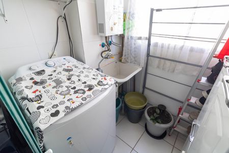 Área de serviço de apartamento à venda com 2 quartos, 45m² em Campo Grande, Rio de Janeiro