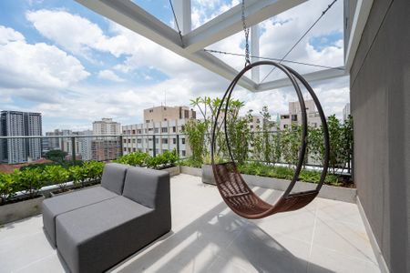 Terraço  de kitnet/studio à venda com 1 quarto, 25m² em Vila da Saúde, São Paulo