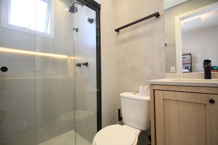 Apartamento à venda com 138m², 3 quartos e 3 vagasBanheiro da Suíte 2