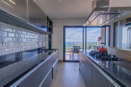 Cozinha de casa de condomínio para alugar com 4 quartos, 252m² em Granja Caiapia, Cotia