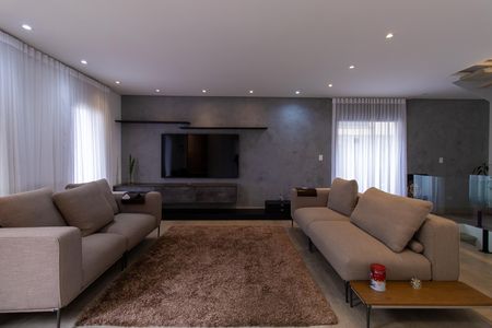 Sala de casa de condomínio para alugar com 4 quartos, 252m² em Granja Caiapia, Cotia