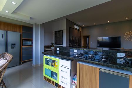 Casa de condomínio para alugar com 252m², 4 quartos e 4 vagas Casa de condomínio para alugar com 252m², 4 quartos e 4 vagasCozinha do Espaço 2