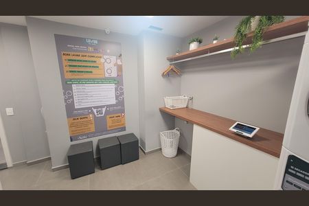 Apartamento para alugar com 19m², 1 quarto e sem vaga Apartamento para alugar com 19m², 1 quarto e sem vagaLavanderia
