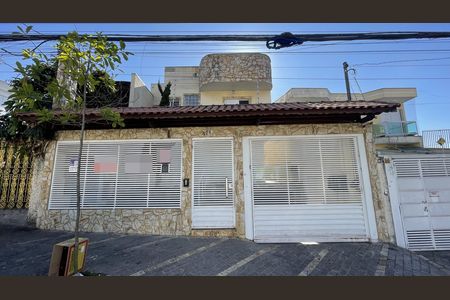 Fachada+Placa de casa de condomínio à venda com 3 quartos, 105m² em Vila Talarico, São Paulo