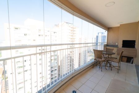 Sacada da Sala de apartamento à venda com 3 quartos, 104m² em Vila Monte Alegre, São Paulo