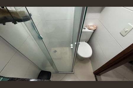 Banheiro de apartamento à venda com 2 quartos, 40m² em Parque Novo Oratório, Santo André