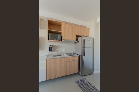 Cozinha de kitnet/studio para alugar com 1 quarto, 32m² em Ipiranga, São Paulo