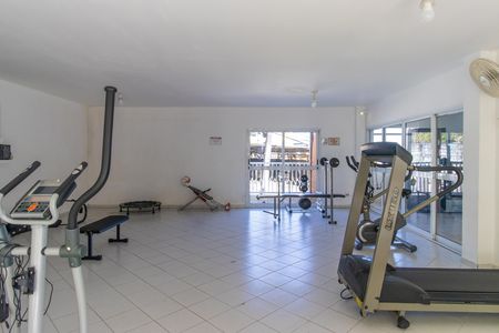 Área comum - Academia de casa de condomínio para alugar com 3 quartos, 220m² em Granja Viana, Cotia