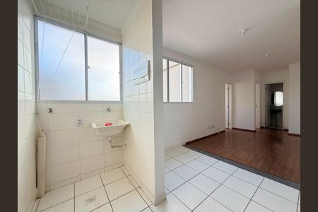 Área de Serviço de apartamento para alugar com 2 quartos, 47m² em Estoril, Belo Horizonte