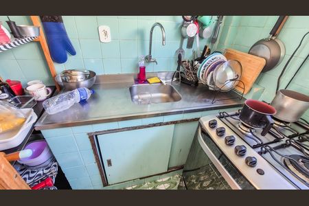 Cozinha e Área de Serviço de apartamento à venda com 2 quartos, 46m² em Irajá, Rio de Janeiro