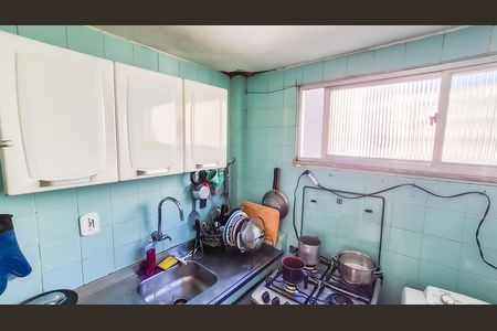 Cozinha e Área de Serviço de apartamento à venda com 2 quartos, 46m² em Irajá, Rio de Janeiro