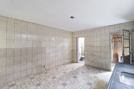 Cozinha de casa para alugar com 1 quarto, 55m² em Jardim Filhos da Terra, São Paulo