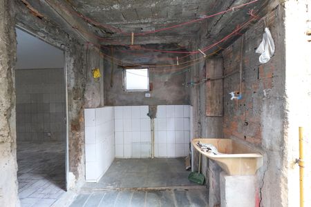 Área externa de casa para alugar com 1 quarto, 55m² em Jardim Filhos da Terra, São Paulo