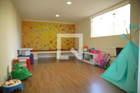 Área comum - Brinquedoteca  de apartamento para alugar com 1 quarto, 45m² em Centro, São Bernardo do Campo