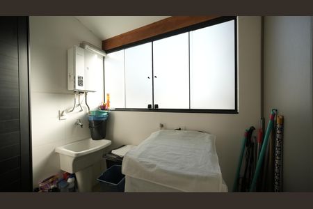 Área de Serviço de apartamento à venda com 2 quartos, 112m² em Vila Gilda, Santo André
