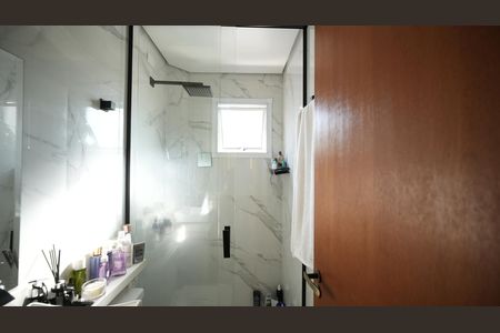 Banheiro da Suíte de apartamento à venda com 2 quartos, 112m² em Vila Gilda, Santo André