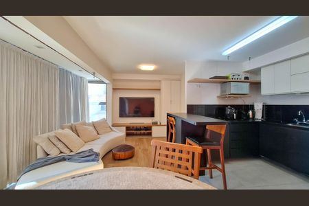 Apartamento à venda com 80m², 1 quarto e 2 vagas Apartamento à venda com 80m², 1 quarto e 2 vagasSala e Cozinha