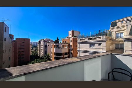 Varanda da Suíte de apartamento para alugar com 1 quarto, 80m² em Jardim Paulista, São Paulo