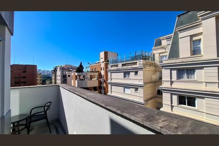 Varanda da Suíte de apartamento para alugar com 1 quarto, 80m² em Jardim Paulista, São Paulo