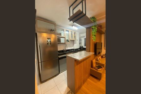 Cozinha de apartamento para alugar com 2 quartos, 44m² em Jardim Iris, São Paulo