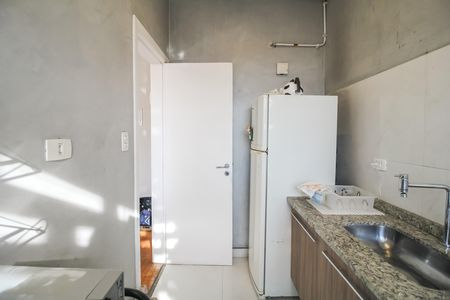 Cozinha de apartamento para alugar com 1 quarto, 48m² em Bom Retiro, São Paulo