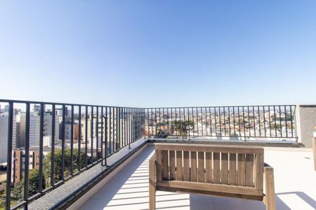 Área comum de kitnet/studio para alugar com 1 quarto, 23m² em Novo Mundo, Curitiba