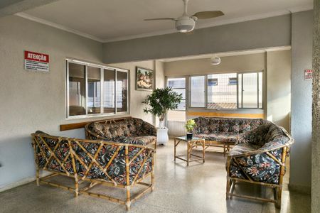 Hall de entrada  de apartamento para alugar com 2 quartos, 70m² em Aviação, Praia Grande
