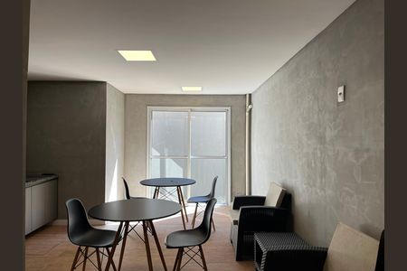 Área comum - Salão de festas de kitnet/studio à venda com 1 quarto, 25m² em Barra Funda, São Paulo