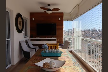 Apartamento à venda com 130m², 3 quartos e 2 vagasVaranda e área gourmet