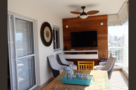 Apartamento à venda com 130m², 3 quartos e 2 vagasVaranda e área gourmet