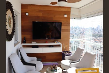 Apartamento à venda com 130m², 3 quartos e 2 vagasVaranda e área gourmet