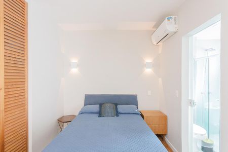Studio para alugar com 33m², 1 quarto e 1 vaga Studio para alugar com 33m², 1 quarto e 1 vagaQuarto