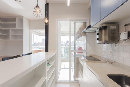 Cozinha de kitnet/studio para alugar com 1 quarto, 33m² em Pinheiros, São Paulo