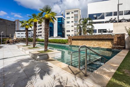 Studio para alugar com 33m², 1 quarto e 1 vagaPiscina