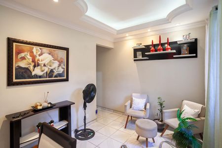 Sala de apartamento à venda com 3 quartos, 50m² em Serrano, Belo Horizonte