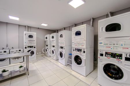 Área comum de kitnet/studio à venda com 1 quarto, 58m² em Mooca, São Paulo