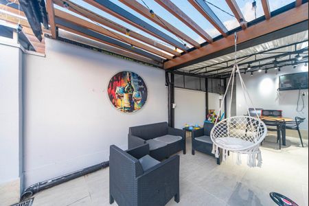 Varanda da Cobertura e Área Gourmet de apartamento para alugar com 2 quartos, 80m² em Vila Scarpelli, Santo André