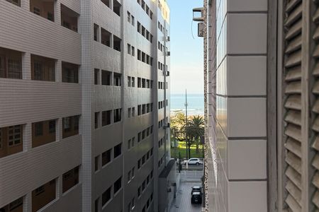 Vista de kitnet/studio para alugar com 1 quarto, 28m² em Gonzaga, Santos